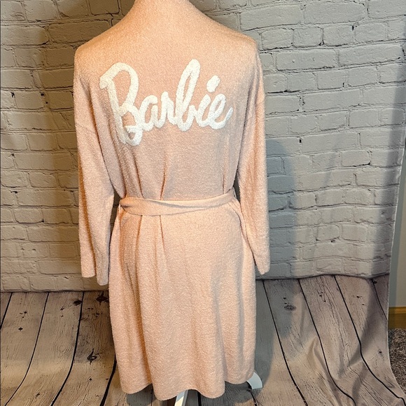 Mattel | Intimates & Sleepwear | Mattel Pink Barbi Bath Robe | Poshmark